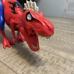 Marvel Spiderman Web Chompin Spider Rex T-Rex Dino 2022 Works Sounds