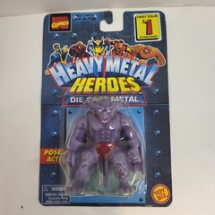 Marvel Comics Heavy Metal Heroes Die Cast Metal Figures 1997 LOT OF 12!