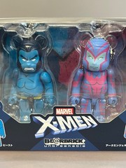 MARVEL X-MEN BEARBRICK Happy Kuji A-E 5 Box Set Japan Exclusive