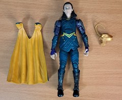 Marvel Legends Loki 6″ Action Figure BAF Gladiator Hulk Ragnarok Missing Horn