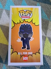 All for one Pop 609 – Anime – My Hero Academia Funko Pop! 2019 Vaulted+Protector