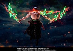 Bandai S.H.Figuarts One Piece Roronoa Zoro The King of Hell Figure New