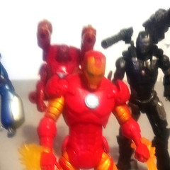 Marvel 4 inch Iron Man/ War Machine Lot of 6