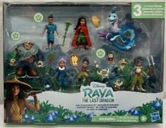 20+ Piece Figure Disney Raya and the Last Blue Dragon Land of Kumandra Play Set