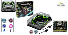 Beystadium Arena Set for Competitive Play with 2 Beyblade Tops and Launchers