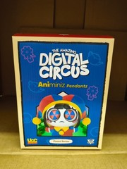 CASE 6 PIECES The Amazing Digital Circus Animiniz Pendantz Pomni Series BlindBOX