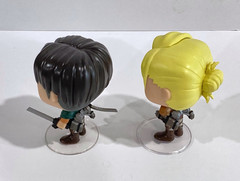 Funko Pop! Attack on Titan Levi Ackerman #235 and Annie Leonhart #236 Vaulted!