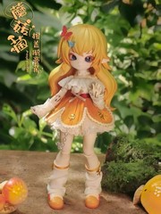 Mogo Bloom Mushroom 14.2cm/5.5In Confirmed Bjd Doll Dressable Action Figure Toy