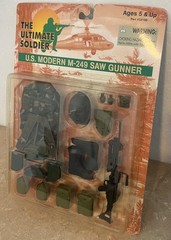 21st Century Toys The Ultimate Soldier US Modern M-249 Saw Gunner #33100