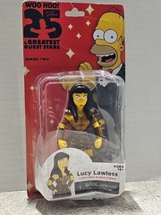 NECA 2014 The Simpsons 25th Ann Lucy Lawless 5″ Action Figure Series 2