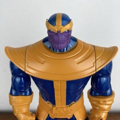 Marvel THANOS 9.5″ Super Hero Action Figure Toy 2019 NICE EUC Movable Arms