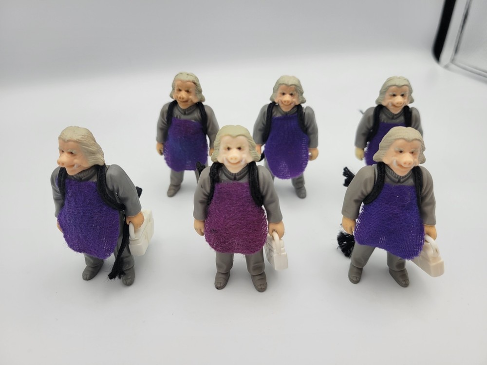 Vintage Kenner Star Wars ESB UGNAUGHT FIGURE ARMY LOT OF 6