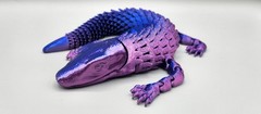 Komodo Dragon Flexi | 3D Printed Realistic Animal | Flexible Desk Toy Pet
