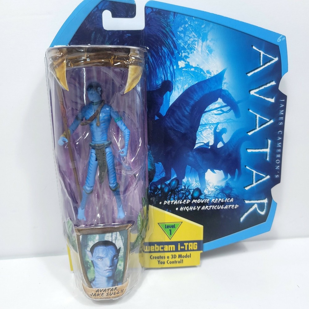 James Cameron’s AVATAR movie Jake Sully 4″ Figure Webcam i-tag Mattel Toys 2009