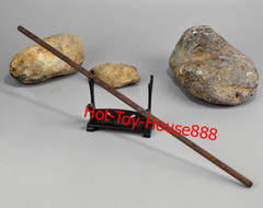 1/6 Chinese Kung Fu Shaolin Staff Nunchaku Three-section Cudgel 12” Figure Body