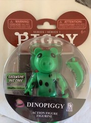 PIGGY Complete Set Of 5 Dinopiggy Dinosaur Series 1 Action Figure Roblox DLC