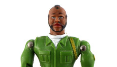 The A-Team Mr. T – B.A. Baracus Green Suit Action Figure Cannell Prod Vtg 1983