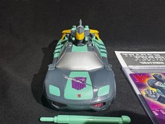 Botcon 2008 exclusive Transformers Timelines Shattered Glass Sideswipe