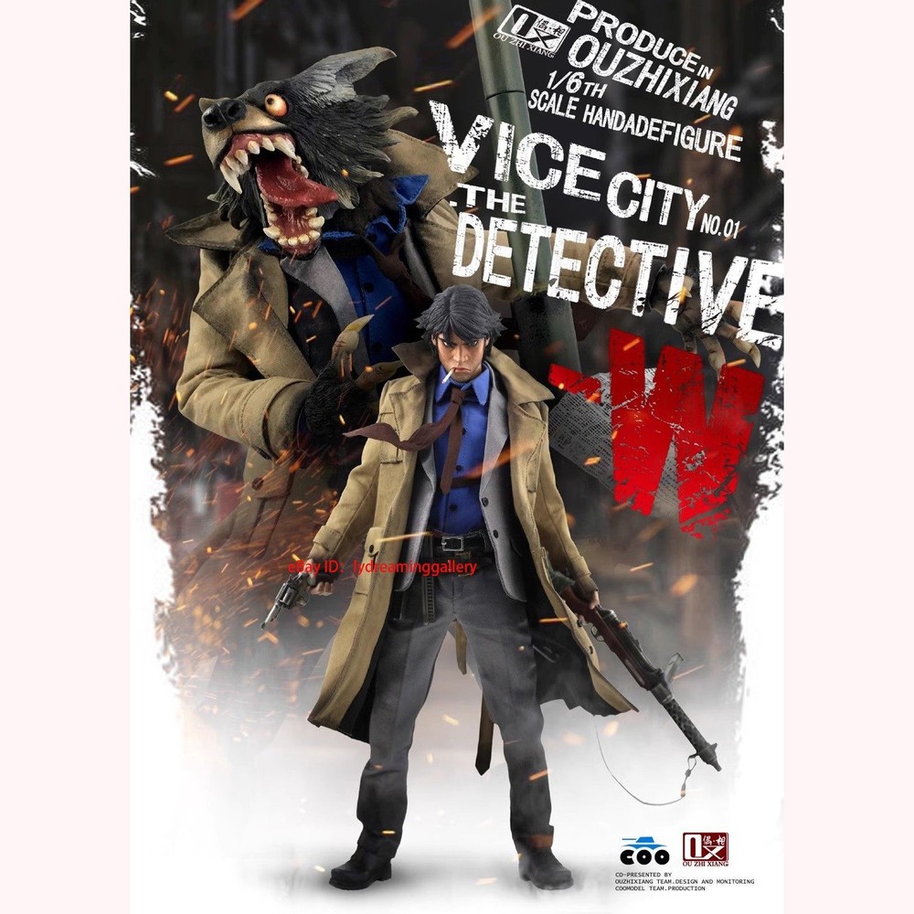 COOMODEL VC001 Vice City Detective W 1/6 Limited Edition Collectible Figure