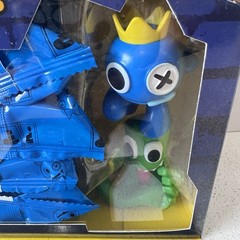 Rainbow Friends Blues Castle 8 Pack Blue Green Cyan Yellow 4 Mystery Figures New