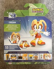 Jakks Sonic The Hedgehog 35th Anniversary CREAM w Ice Cream Cone 4″ Figure NEW