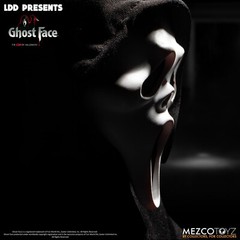 READ Mezco Living Dead Dolls Ghost Face Scream Movie Doll 10″ Knife Edvard Munch