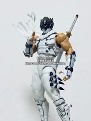 In Stock AC Toys Amazing Ninja Gaiden Ryu Hayabusa 1/12 Action Figure White Ver.