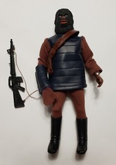 Vintage 1970’s Mego Planet of the Apes General Ursus Urko Action Figure 8in POTA