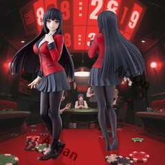 17cm Kakegurui Anime Figure Jabami Yumeko Model Toys Gift Ornaments Doll
