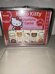 Sanrio Hello Kitty Edition 28 Super-Sized Dominoes Game Collector’s Tin Sealed