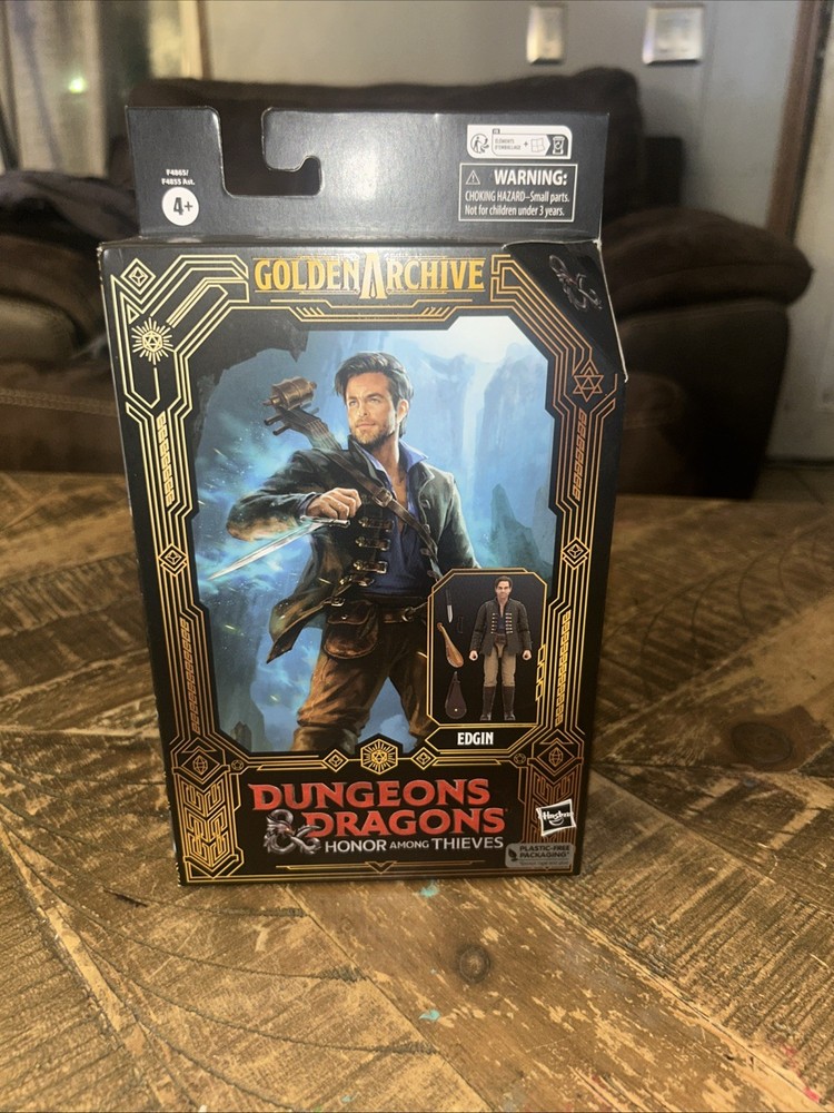 Dungeons & Dragons: Honor Among Thieves – Edgin, Golden Archive 6″ Action Figure