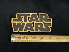 CUSTOM STAR WARS SHELF DISPLAY LOGO DIORMA PART 1:18 scale Figure PROP