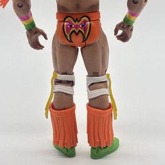 WWE Mattel Basic Series 2 The Ultimate Warrior Action Figure Orange Trunks 2011