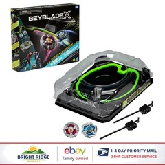 Beystadium Arena Set for Competitive Play with 2 Beyblade Tops and Launchers
