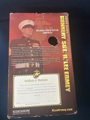 New Gunnery Sgt R. Lee Ermey 12” Dress Blues 2006 Talk Figure Collector Edition