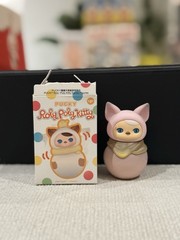Pop MART Pucky Roly-Poly Kitty Series Blind Box Figure Sphynx
