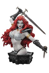 Women of Dynamite Red Sonja Resin Bust by Arthur Adams B&W Variant – NEW