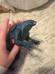 Godzilla: King Of The Monsters Blue TV Movie Collectible Action Figure. Works!