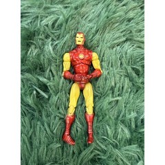 Hasbro Marvel Iron Man Action Figure 2009 Red Gold Yellow 4.5″ Tall