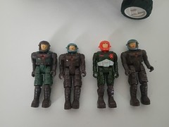 Shadow Invader W/ Major Romak Starcom 1986 Coleco Figure Vehicle Lot 🔵