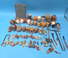 NECA Horror Parts & Accessories Lot Jason Freddy Michael Myers Halloween It