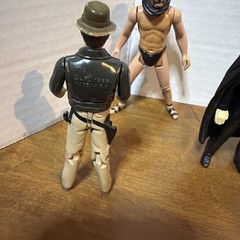 VINTAGE 1982 Indiana Jones RAIDERS OF THE LOST ARK Figure Lot Of 5 KENNER -*34