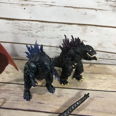 Godzilla Action Figures LOT OF 15 TV Movie Monsters Rodan, Many Godzillas
