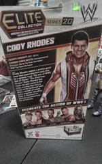 2012 WWE Champion Cody Rhodes Mattel Elite Series #20 Box Wear Nice Still CHEAP!