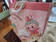 Popland authentic Popmart Labubu Pink Crossbody Bag