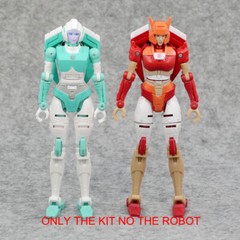 Upgrade Kit For Siege Earthrise Arcee Lifeline Elita-1 Gun Backpack Leg Filler