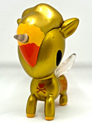Tokidoki Unicorno Series 2 Gold Red Flowers Flamma 3″ PVC Collectible Toy Figure