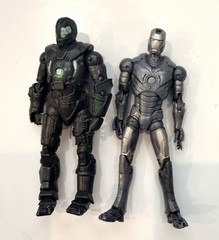 Marvel Legends Figures 6” – Iron Patriot, Titanium Man, Iron Man Mark II