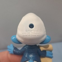 McDonalds Smurfs 2 Narrator Smurf Figure 2013 Happy Meal Toy Collectible Decor