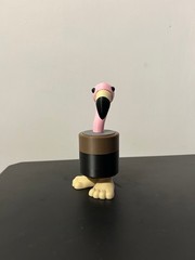 Italian Brainrot – Flamenquini Batterini Figurine Toy Articulated Kids & Adults